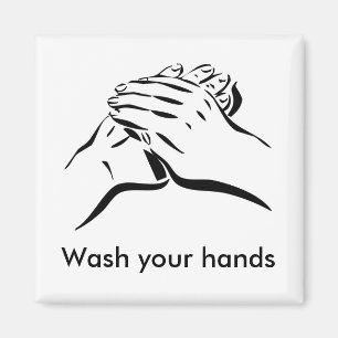 Imã Lave seu ímã de mãos