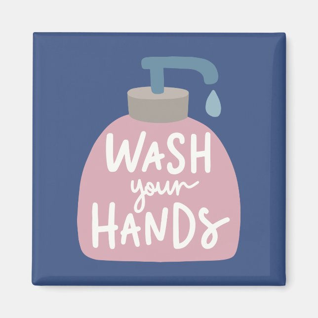 Imã Lave Suas Mãos (Frente)