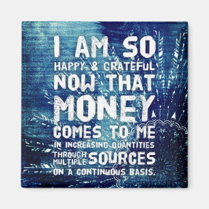 Imã Law of Attraction Money Manifestation Quote Wealth