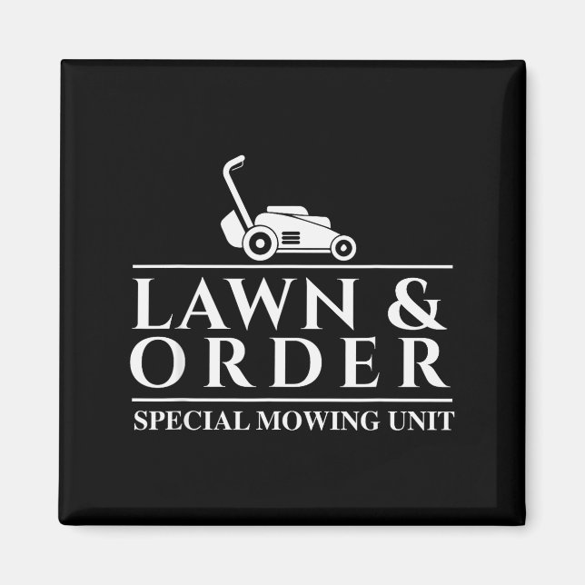 Imã Lawn &amp; Order Special Mowing Unit - Gardening L (Frente)