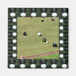 Imã Lawn Bowls Traga-O, Frame Magnet