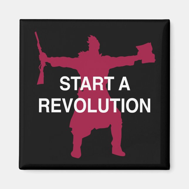 Imã Lawrence Times inicia um ímã de revolução (Frente)