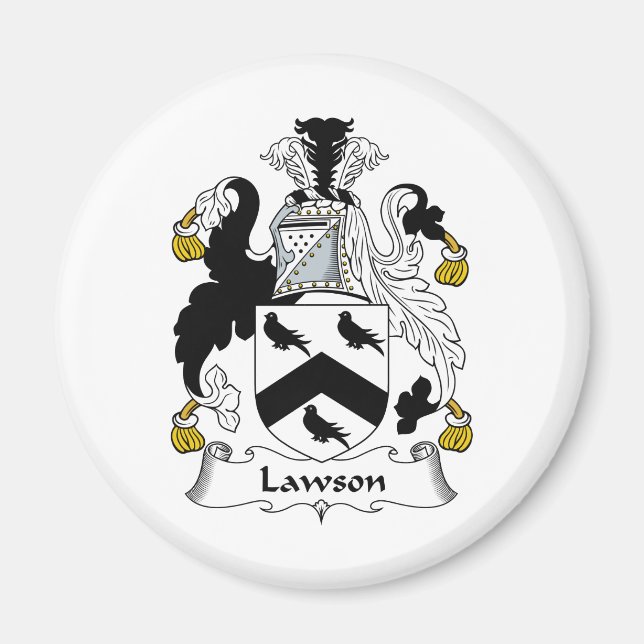 Imã Lawson Family Crest (Frente)