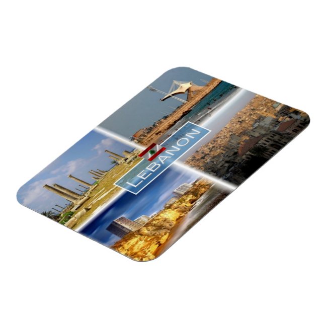 Ímã LB Líbano - Beirute - Tripoli - Tire - (Left Side)