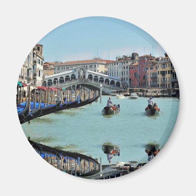Imã ldp RIALTO BRIDGE - Veneza - Canal Grande (Frente)