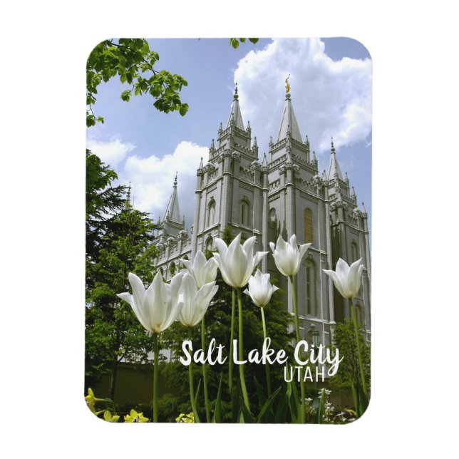 Ímã LDS Temple, Salt Lake City, Utah (Vertical)
