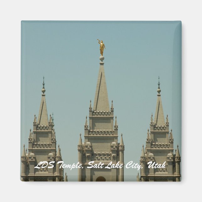Imã LDS Temple, Salt Lake City, Utah (Frente)