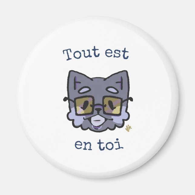 Imã  Le Badge de l'Auto-Découverte (Frente)