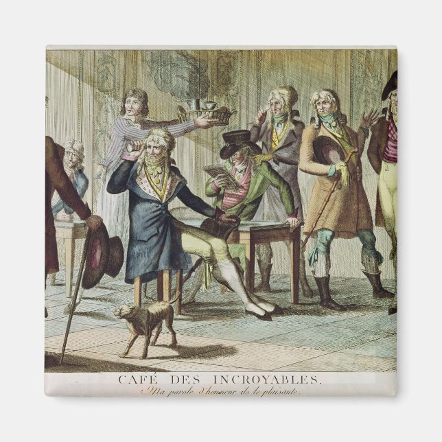 Imã Le Cafe des Incroyables, 1797 (Frente)
