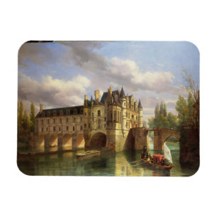 Ímã Le Castelo de Chenonceau, 1843 (óleo em canvas)