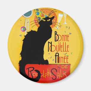 Imã Le Chat Noir - Bonne Nouvelle Année