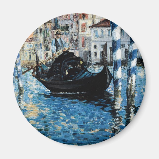 Imã Le Grand Canal à Venise - Edouard Manet (Frente)