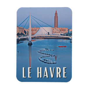 Ímã Le Havre Photo Vintage