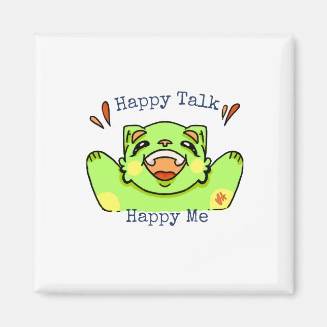 Imã Le Magnet de la Bonne Humeur" (Frente)