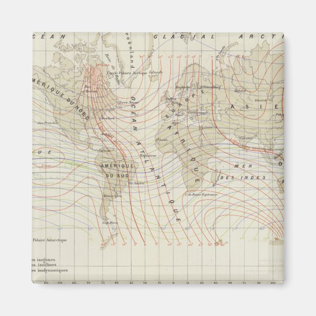 Imã Le Magnetisme du Globe Terrestre (Frente)