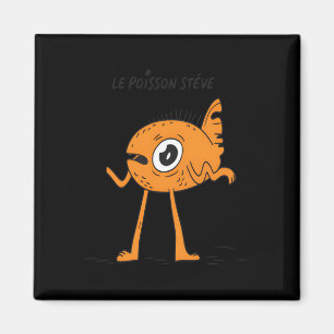 Imã Le Poisson Steve Cute & Funny