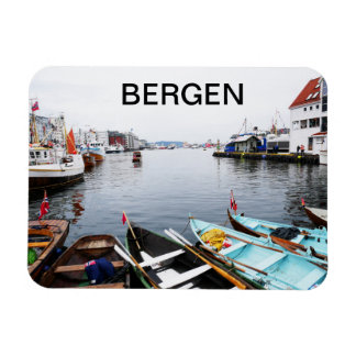 Ímã Le port de Bergen en Norvège