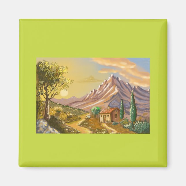 Imã Le sentier du cabanon  (Frente)