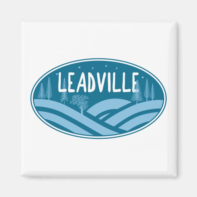 Imã Leadville Colorado Outdoor (Frente)
