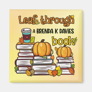 Imã Leaf Através De Um Livro De Brenda K Davies
