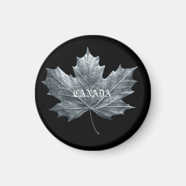 IMÃ LEAF DE MAPA DE PRATA CANADÁ