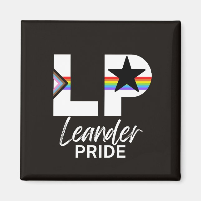 Imã Leander PRIDE Merch! (Frente)