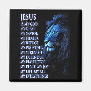 Imã Leão Cristão Jesus É Meu Rei, Deus, Senhor, E Sa