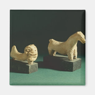 Imã Leão do Terracotta e cavalo, Mohenjodaro 2300-175