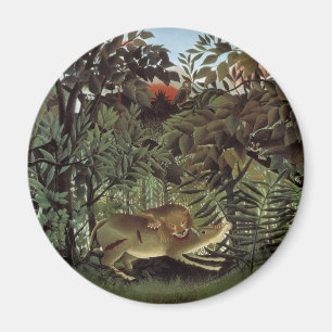 Imã Leão Faminto de Henri Rousseau, Animal Selvagem Vi