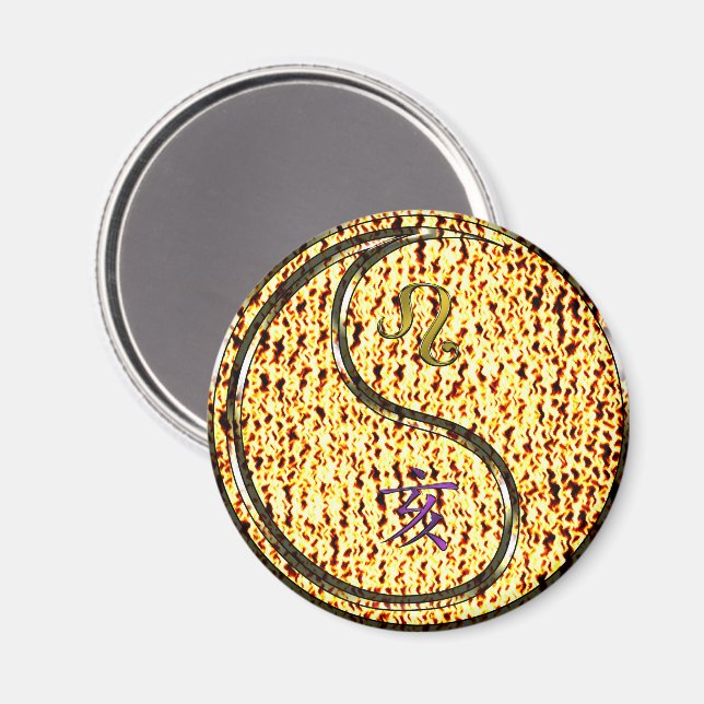 Imã Leão & Javali de Fogo (Front/Back)