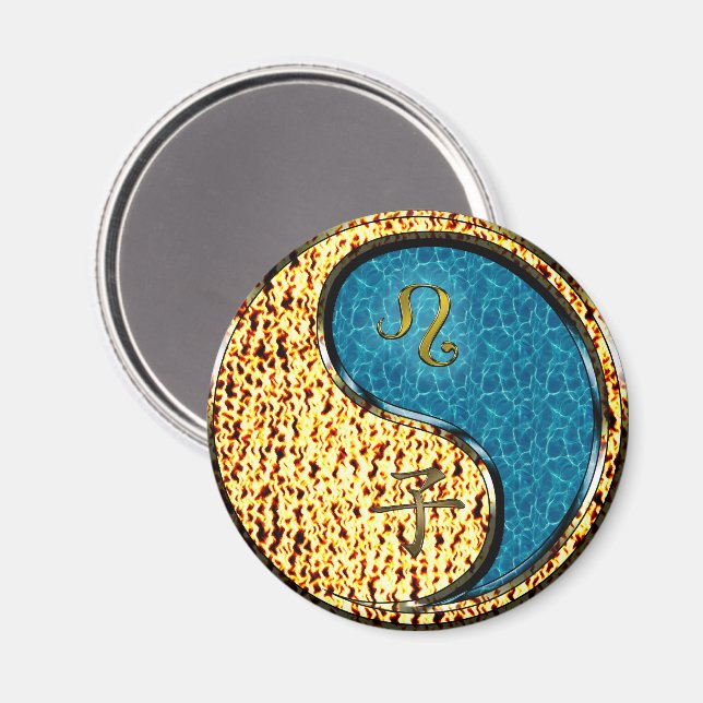 Imã Leão & Rato de Água (Front/Back)