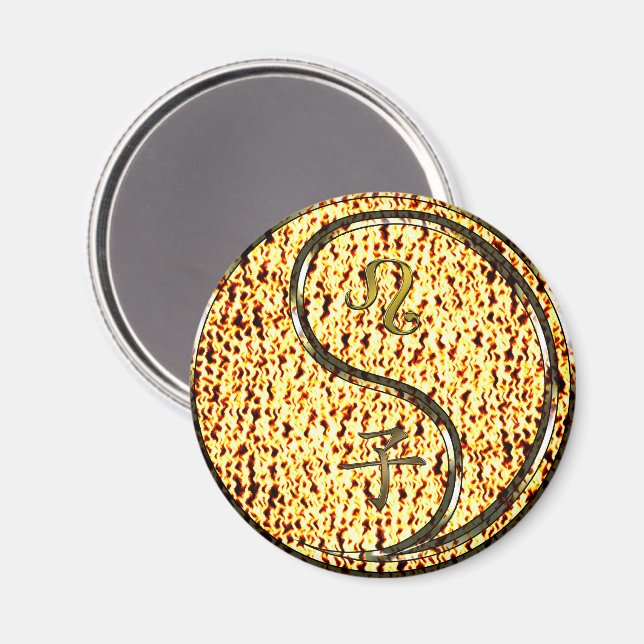 Imã Leão & Rato de Fogo (Front/Back)