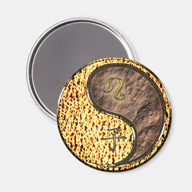 Imã Leão & Rato de Terra (Front/Back)