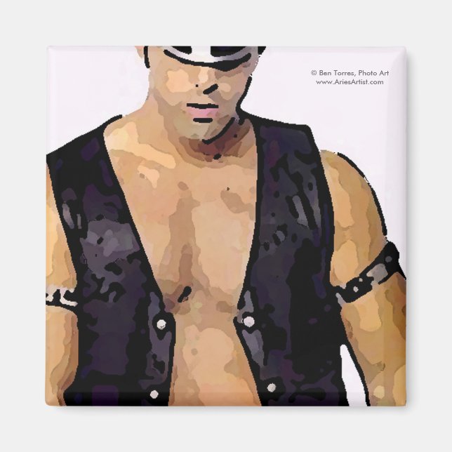 Imã Leather Man (Frente)