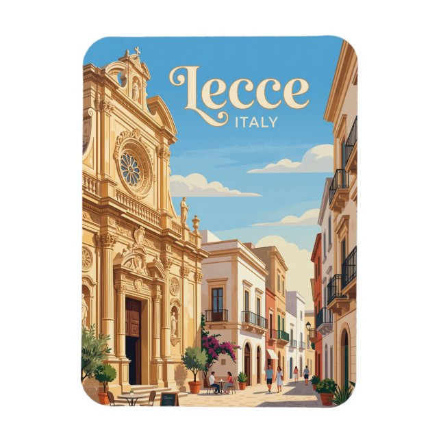 Ímã Lecce, Itália (Vertical)