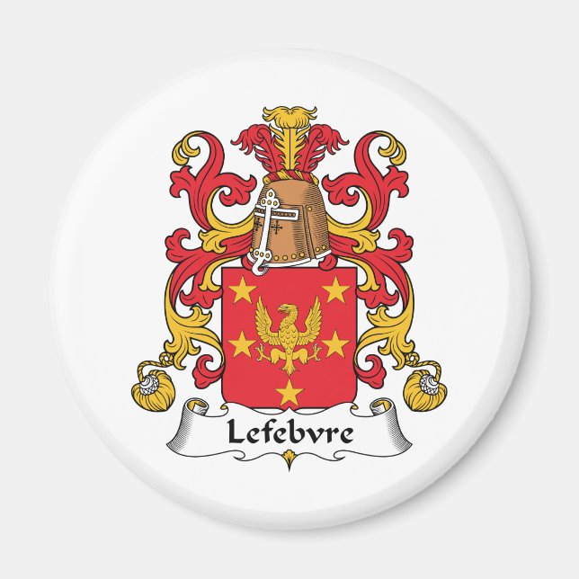 Imã Lefebvre Family Crest (Frente)