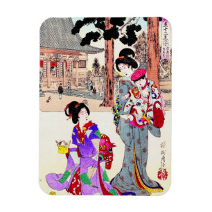 Ímã Legal arte clássica de geisha do Japão