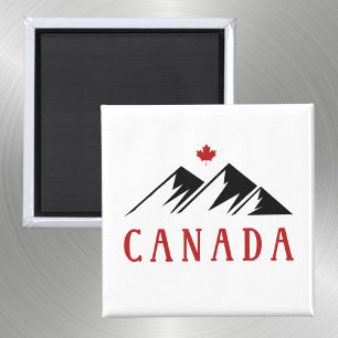 Imã Legal Canadá Montanha Folha de Mapeamento Canadens