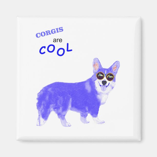 Imã Legal Corgi (Frente)