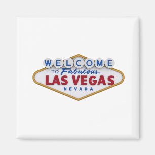 Imã legal designer magnet bem-vindo a las vegas