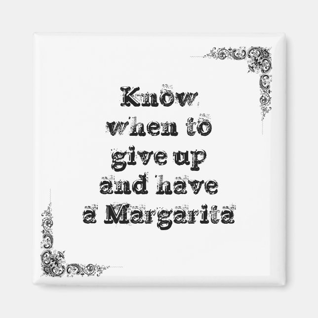 Imã Legal excelente simples filosofia de sabedoria tao (Frente)