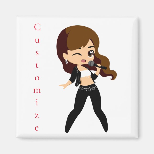 Imã Legal garota canta Karaoke Thunder_Cove (Frente)