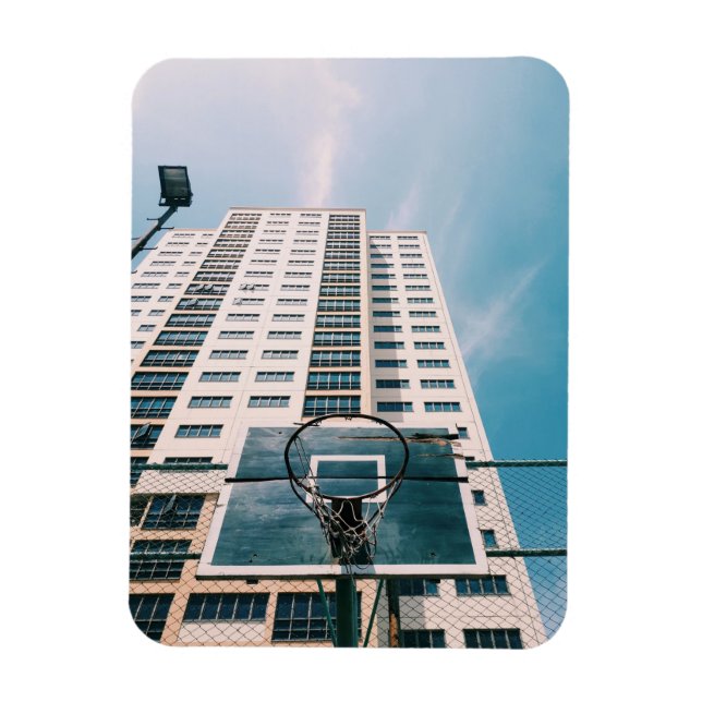 Ímã Legal Hoop de Basquete (Vertical)