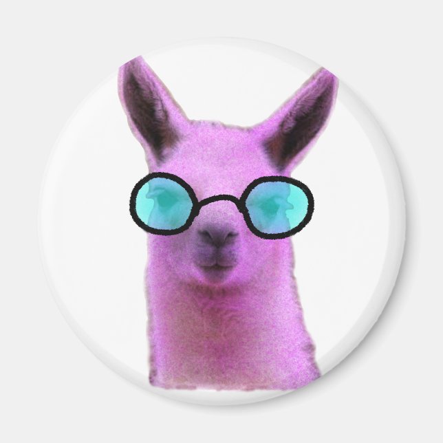 Imã Legal Llama Rosa! (Frente)