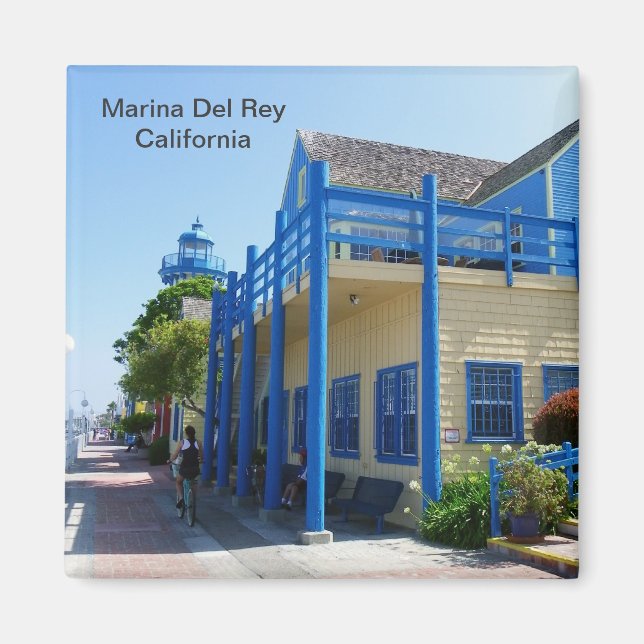 Imã Legal Marina Del Rey Magnet! (Frente)