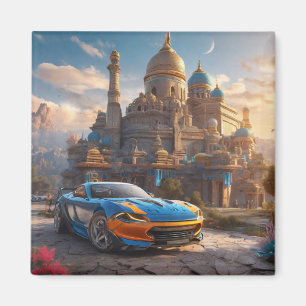 Imã Legal monastério de super carro