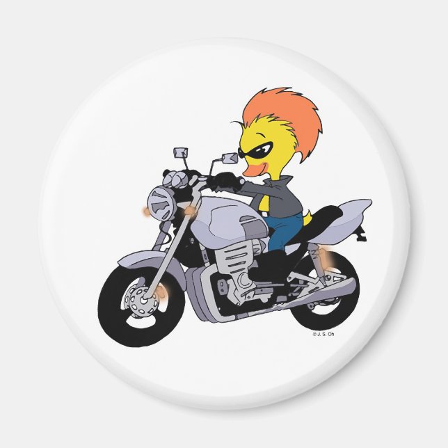 Imã Legal motociclista (Frente)