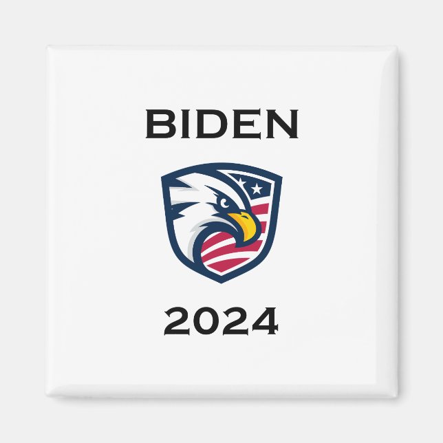 Imã Legal Patriótico Joe Biden 2024 Eagle (Frente)