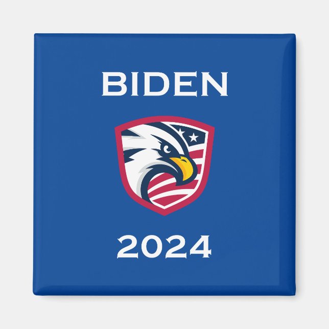 Imã Legal Patriótico Joe Biden 2024 Eleição Águia Escu (Frente)