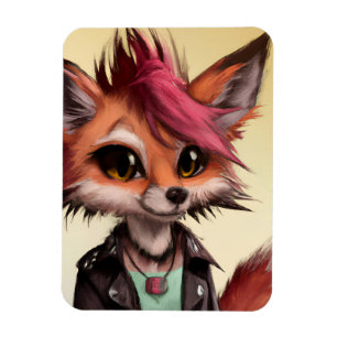 Ímã Legal Punkrock Fox Teenager
